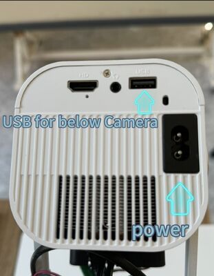 Foldable Integrated Desktop Interactive Projector with Finger Touch Eye Protection for Kids Study